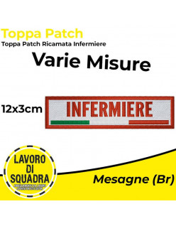Patch Toppa Infermiere 12x3...